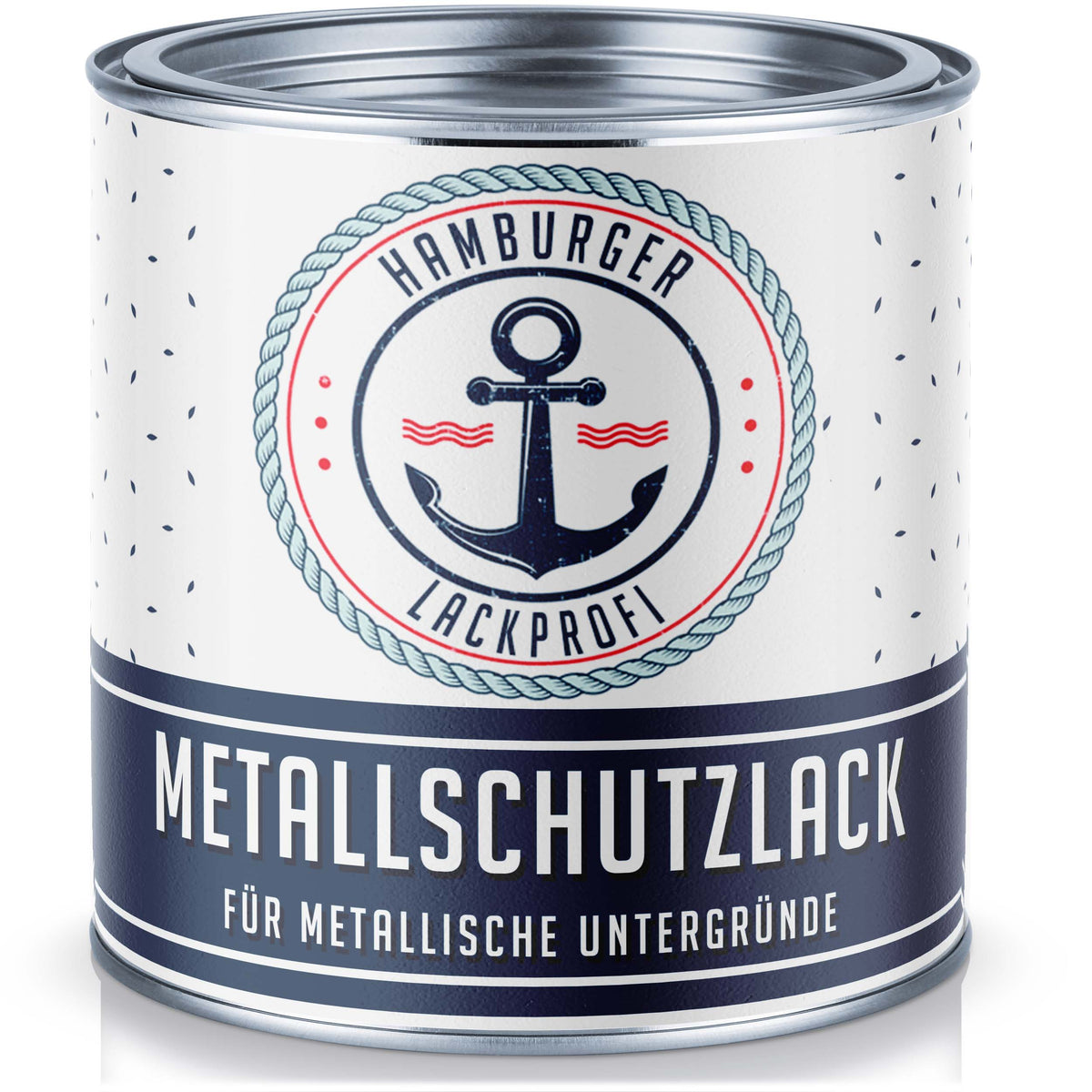 Hamburger Lack-Profi Metaallak Gitzwart RAL 9005 - slijtvast & schokbestendig - Hamburger Lack-Profi