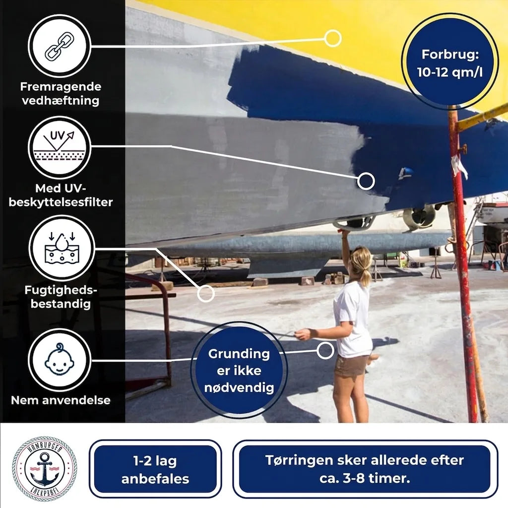 Bootlak Oranjebruin RAL 8023 Hamburger Lack-Profi