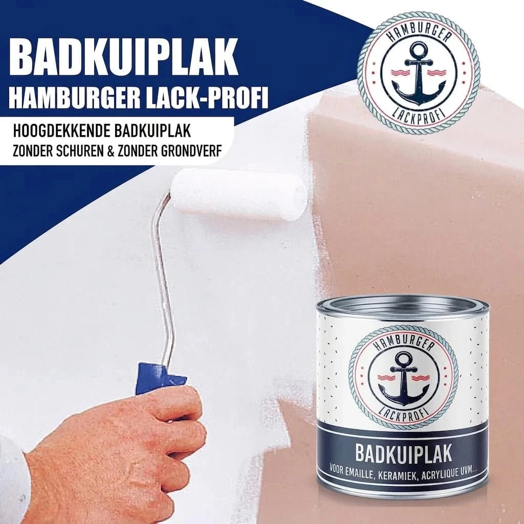 Hamburger Lack-Profi Badewannenlack Hamburger Lack-Profi 2K Badewannenlack Grünbraun RAL 8000 - Glänzend / Seidenmatt / Matt
