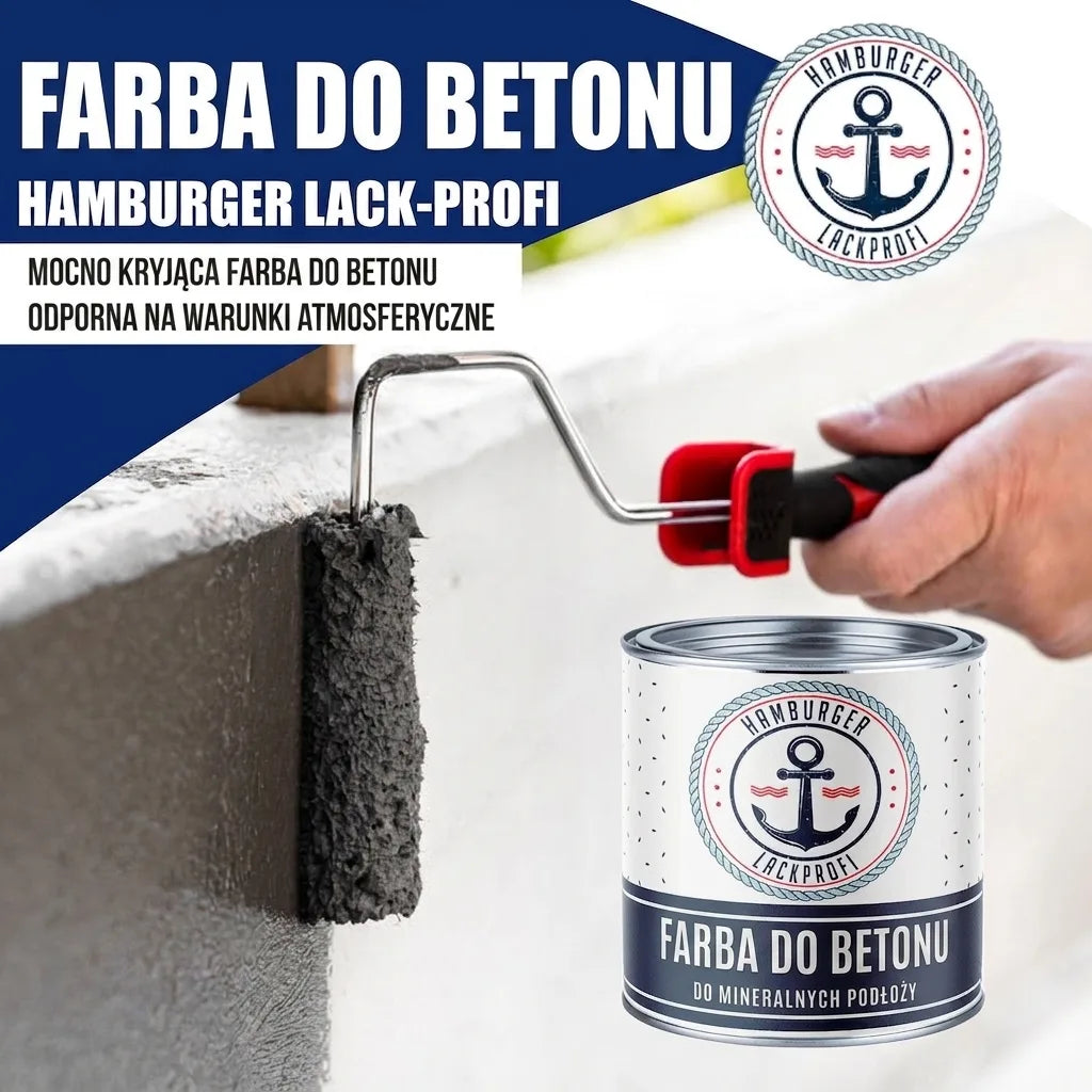 Hamburger Lack-Profi Betonverf Pastelgeel RAL 1034 - dekkende gevelverf - Hamburger Lack-Profi