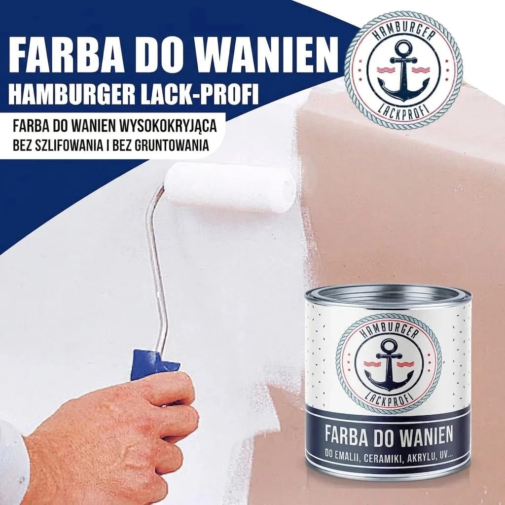 Hamburger Lack-Profi Badewannenlack Hamburger Lack-Profi 2K Badewannenlack Currygelb RAL 1027 - Glänzend / Seidenmatt / Matt