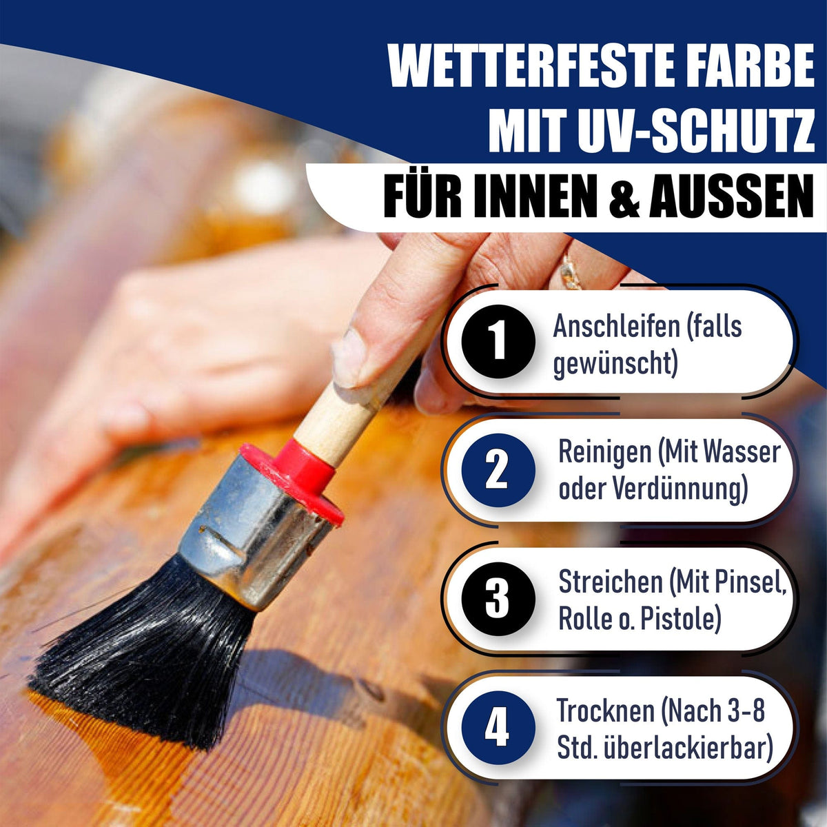 Bootlak Zwartgrijs RAL 7021 Hamburger Lack-Profi