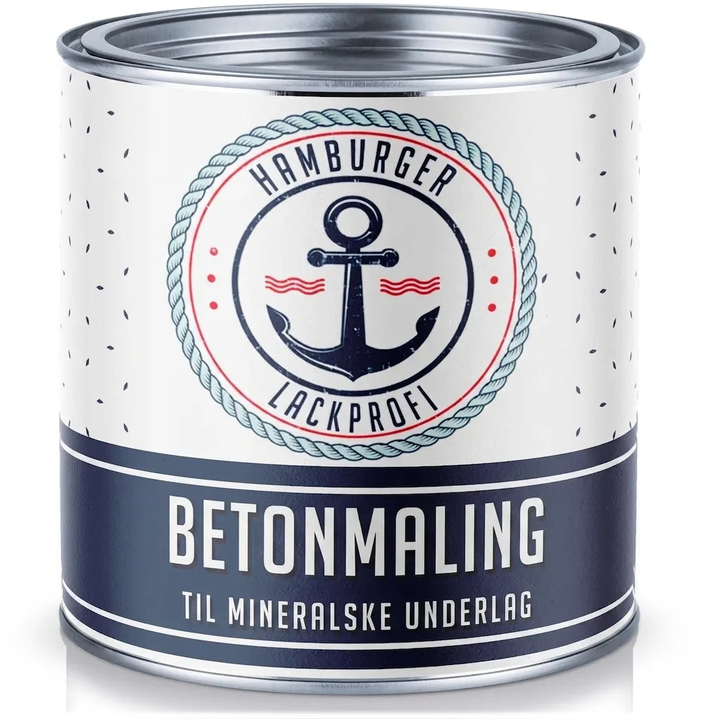 Hamburger Lack-Profi Betonfarbe Türkisblau RAL 5018 - hochdeckende Fassadenfarbe - Hamburger Lack-Profi