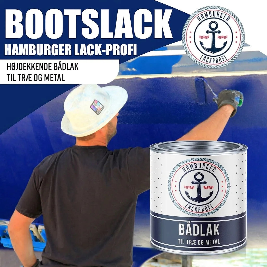 Bootverf Meloengeel RAL 1028 Hamburger Lack-Profi