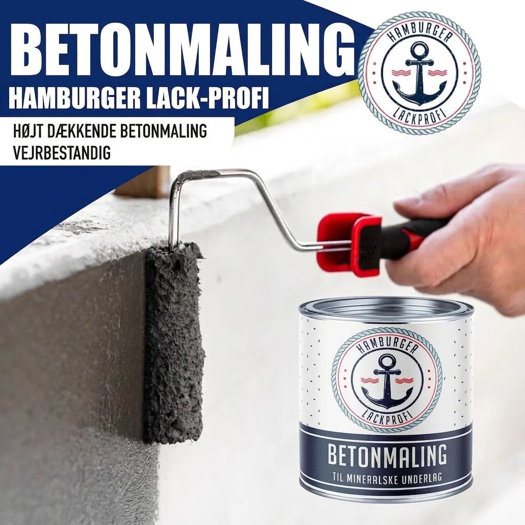 Betonverf Oxiderood RAL 3009 met schildersset (X300) - Hamburger Lack-Profi, Afbeelding 29