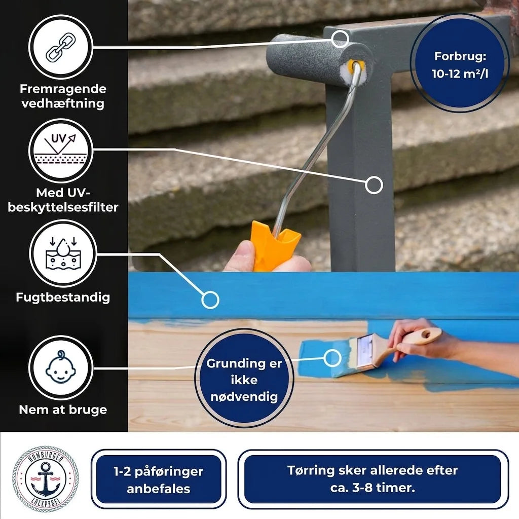 Hamburger Lack-Profi Buntlack Sandgelb RAL 1002 - Robuster Kunstharzlack - Hamburger Lack-Profi