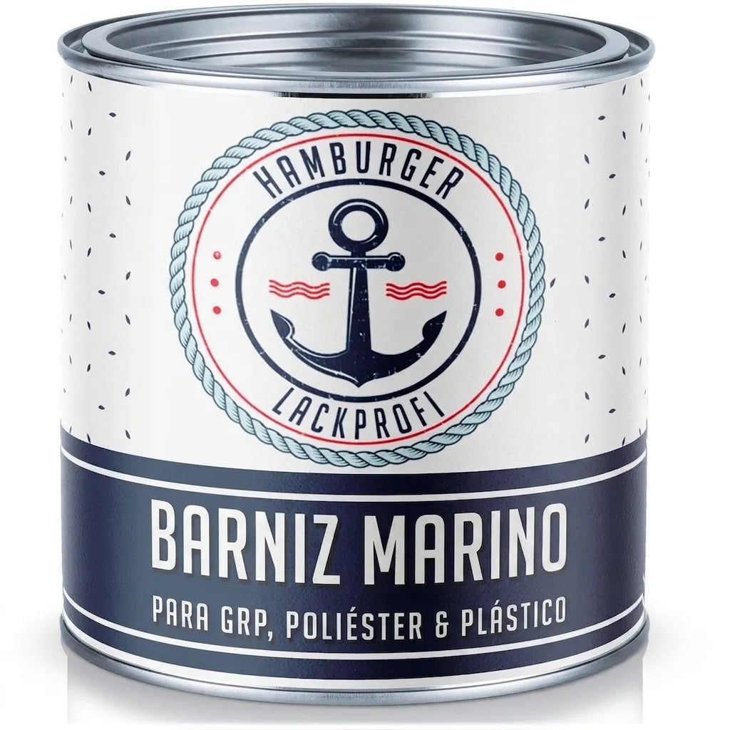 Bootlak Azuurblauw RAL 5009 Hamburger Lack-Profi