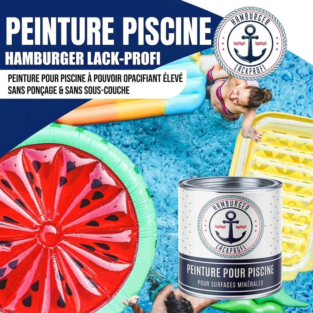 Zwembadverf Olijfbruin RAL 8008 - Dekkende zwembadverf - Hamburger Lack-Profi