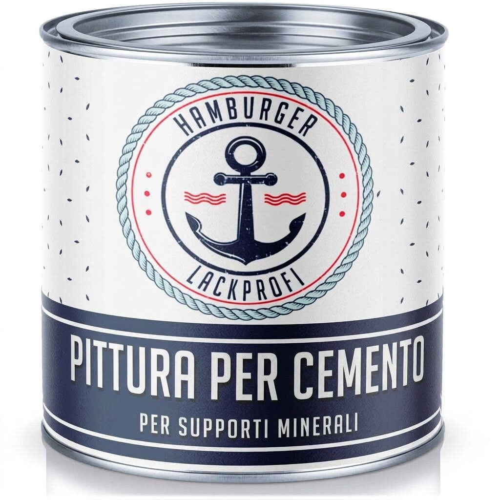 Hamburger Lack-Profi Betonfarbe Blaugrün RAL 6004 - hochdeckende Fassadenfarbe - Hamburger Lack-Profi