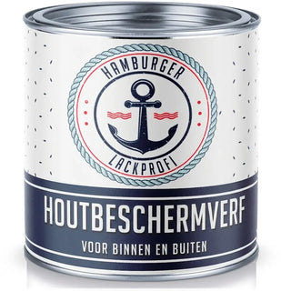PU Houtverf RAL 5020 Oceaanblauw - Buitenverf - Hamburger Lack-Profi