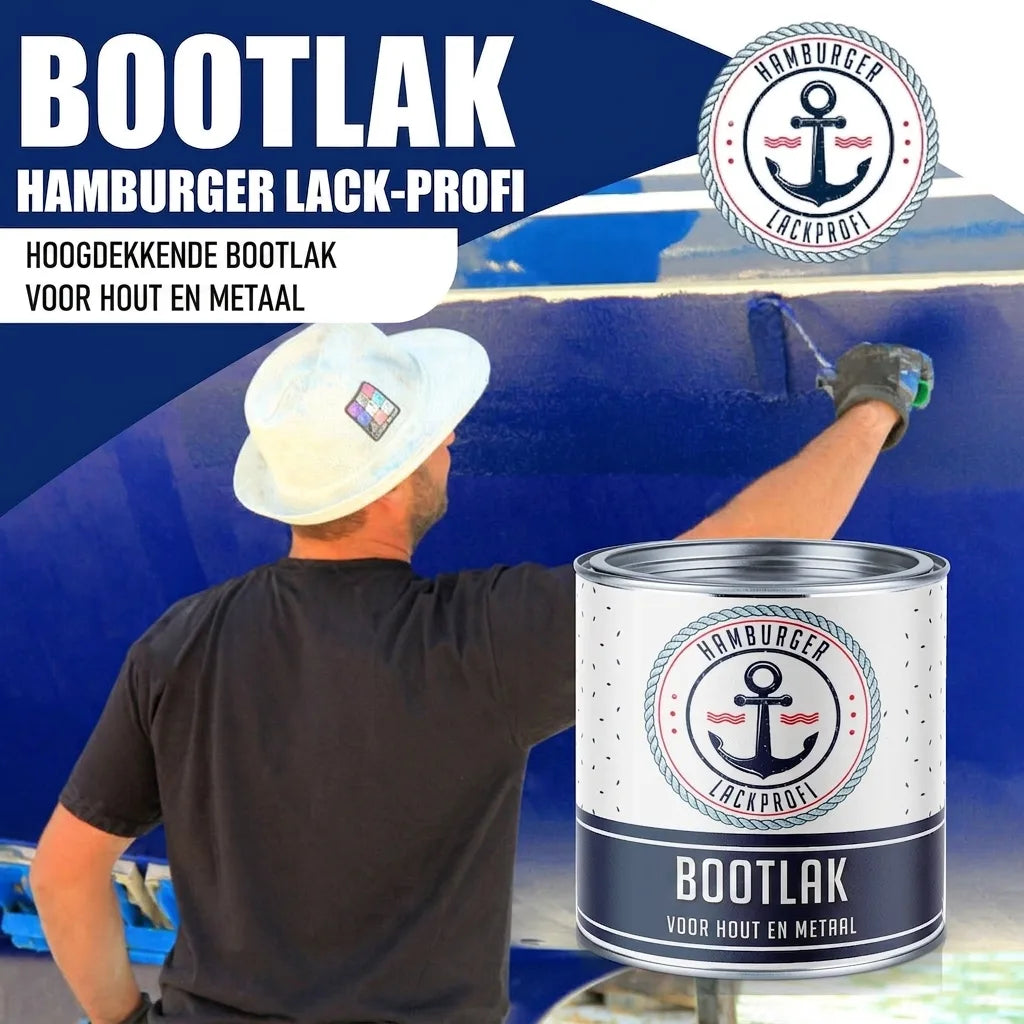 Bootlak Bruin olijfgroen RAL 6022 Hamburger Lack-Profi