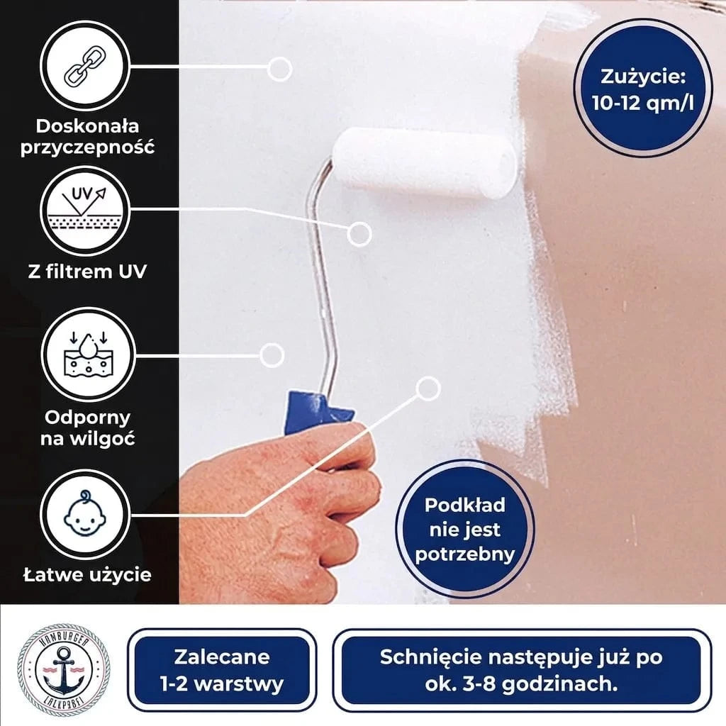 Hamburger Lack-Profi Badewannenlack Hamburger Lack-Profi 2K Badewannenlack Signalorange RAL 2010 - Glänzend / Seidenmatt / Matt