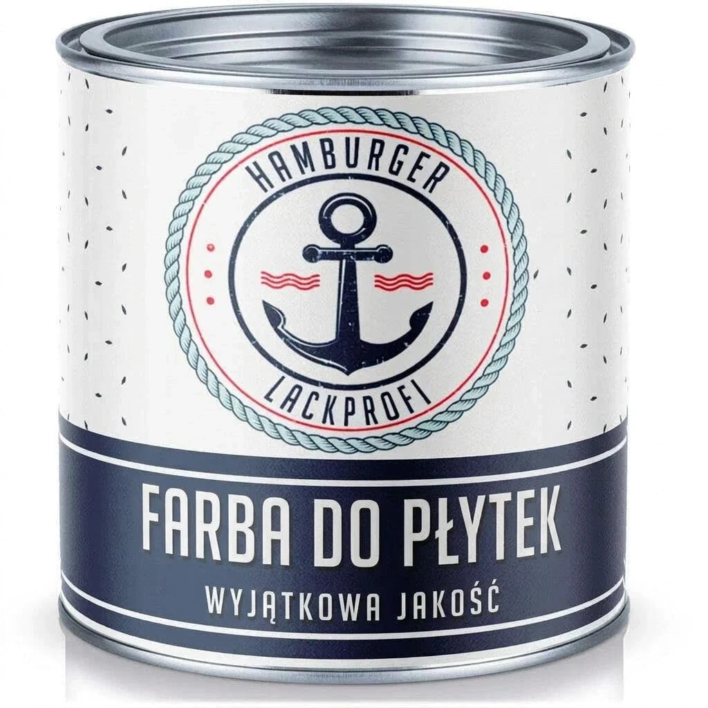 Tegelverf in Grijsbruin RAL 8019 - Tegellak met schildersset (X300) - Hamburger Lack-Profi