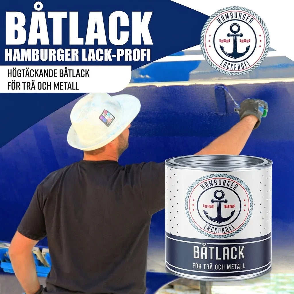 Bootlak Zeildoekgrijs RAL 7010 Hamburger Lack-Profi
